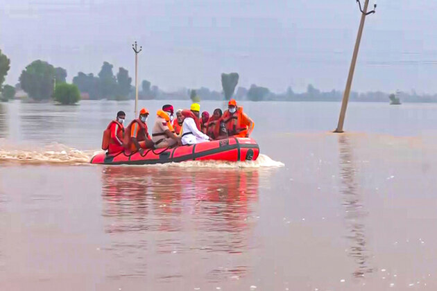 Punjab Ministers visit affected areas to oversee flood relief measures