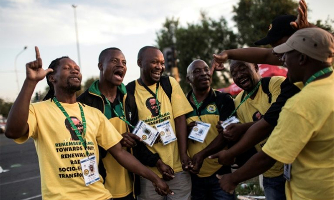 S.Africa's ANC votes on new leader in all-night ballot S.Africa's ANC votes on new leader in all-night ballot