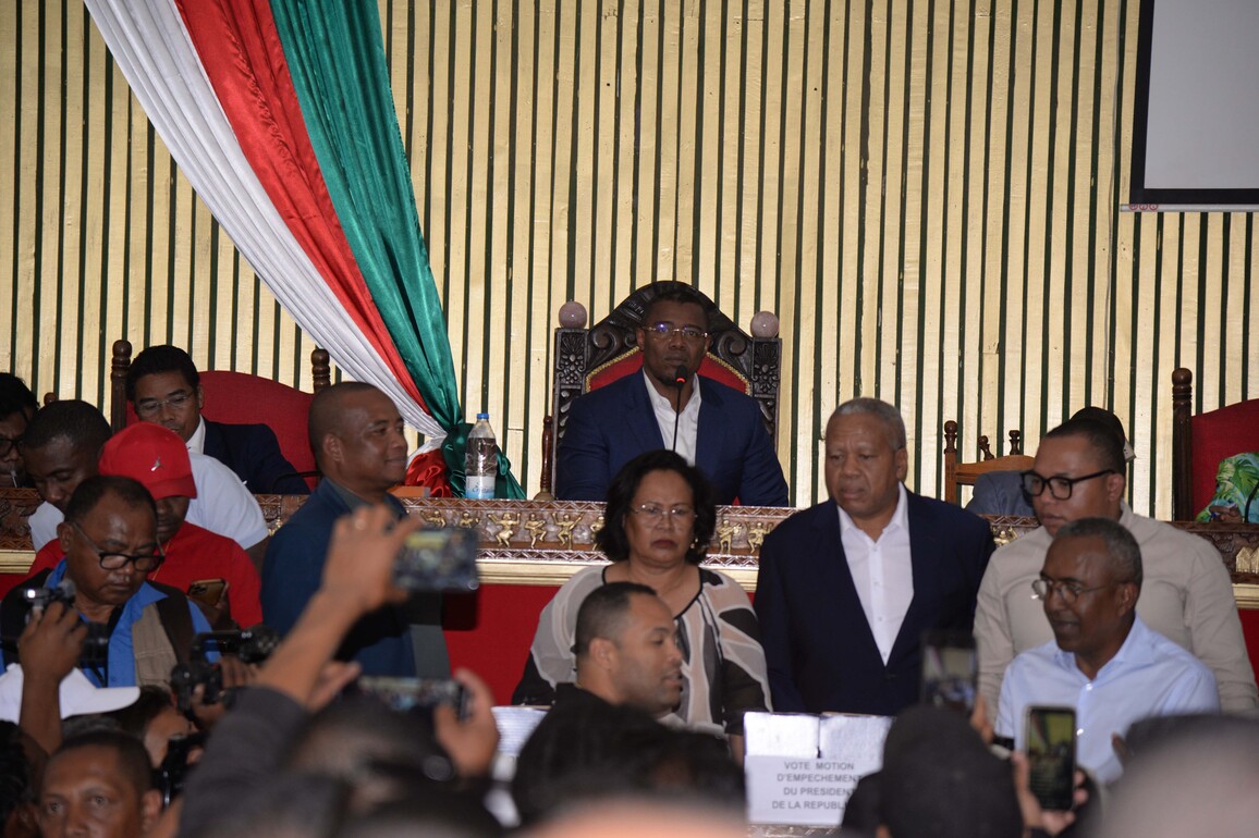 MADAGASCAR-ANTANANARIVO-MILITARY-POWER-TAKE OVER