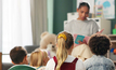 School children in class