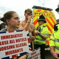 Hotels for illegal migrants fury sparks street clashes in UK