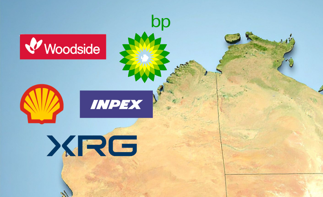 Energy giants jostling for control of Australian mega gas projects