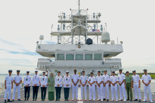 INS Sagardhwani departs Port Klang, Malaysia