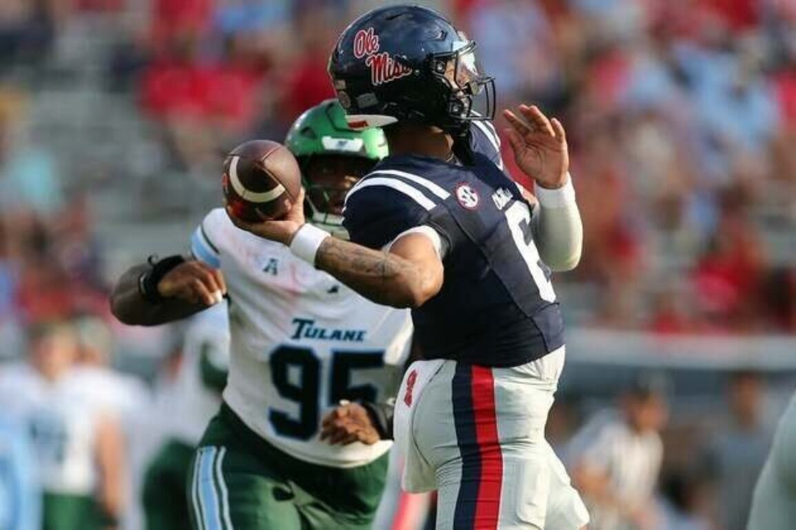 New coach opposes lame-duck coach as Ole Miss takes on Tulane