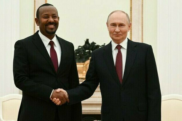 Putin meets Ethiopian prime minister