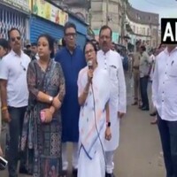 West Bengal CM Mamata Banerjee visits Khidirpur market, announces compensation for shops affected in fire