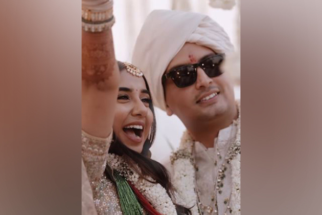 Check out Prajakta Koli, Vrishank Khanal love-filled moments in unseen wedding video