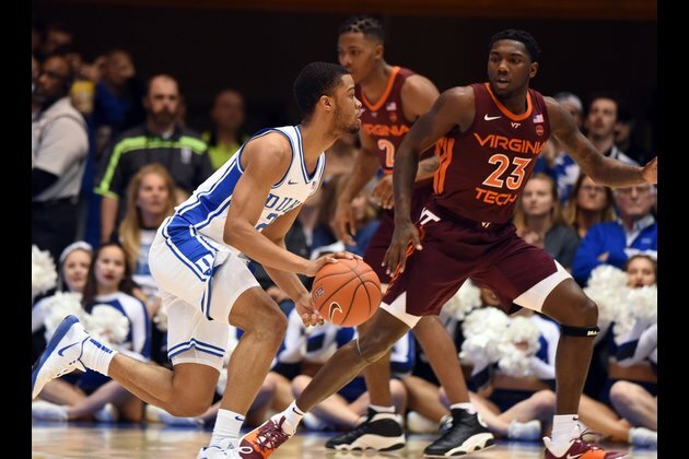 No. 6 Duke rebounds from loss with rout of Virginia Tech