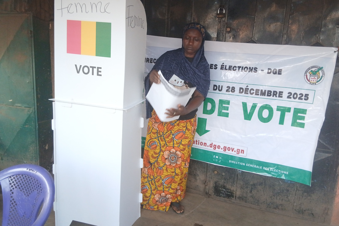 GUINEA-PRESIDENTIAL ELECTION-BEGINNING