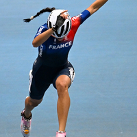 (SP)CHINA-CHENGDU-THE WORLD GAMES 2025-INLINE SPEED SKATING TRACK-WOMEN'S DUAL TIME TRIAL 200M FINAL