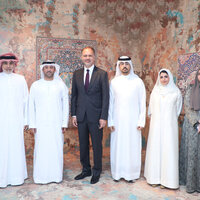 US delegation views artworks featured at Sharjah Islamic Arts Festival