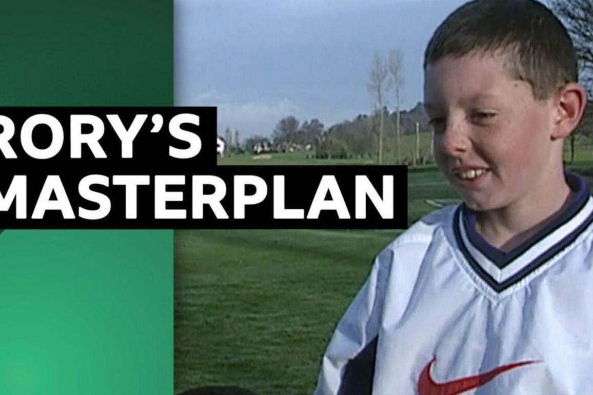 Rory McIlroy- 'I want to win all the majors' to BBC Sport NI in 1998