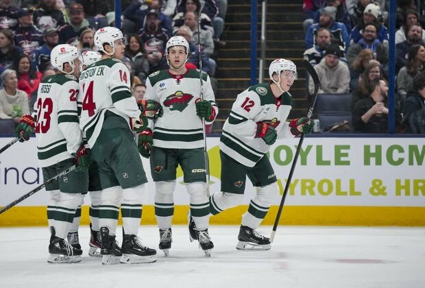 Wild overcome Cole Sillinger's hat trick to defeat Blue Jackets