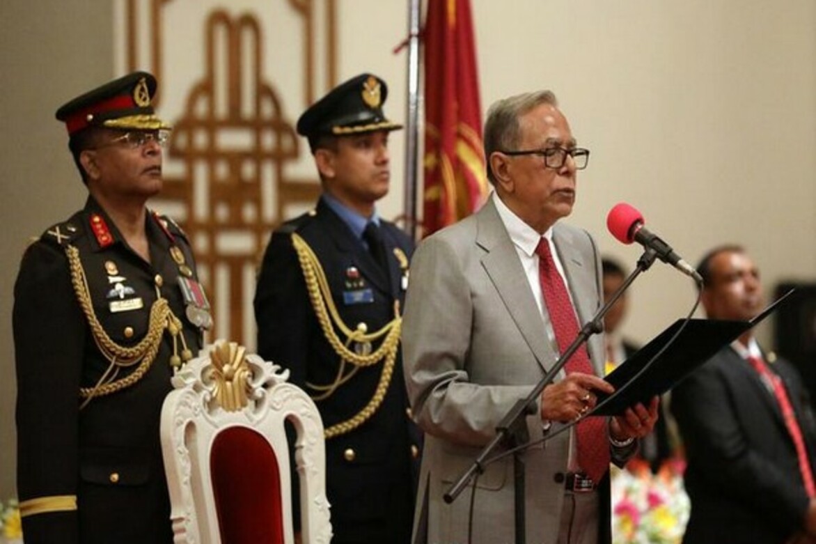 Bangladesh's former President Abdul Hamid leaves country