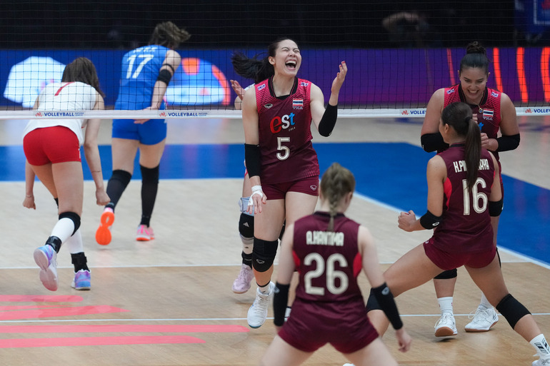 (SP)CHINA-NANJING-VOLLEYBALL-VOLLEYBALL NATIONS LEAGUE-CHN VS THA (CN)