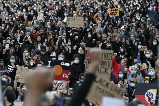 Thousands Attend Australian Anti-Racism Protests