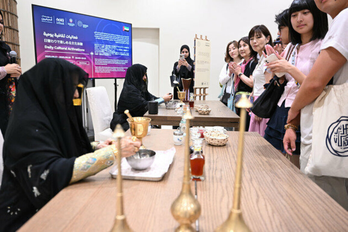 UAE Pavilion at Expo 2025 Osaka conducts workshop on traditional crafts