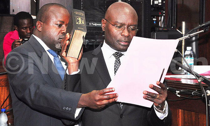 New Electoral Commission team sworn in New Electoral Commission team sworn in