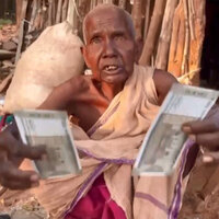 Odisha: ADM assures housing to 70-year-old woman living in polythene hut for over a decade