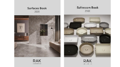 Double the brochures to support product expansion  from RAK Ceramics