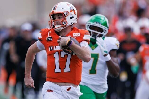 Top 25 roundup: Oklahoma State stuns No. 6 Oregon to end skid