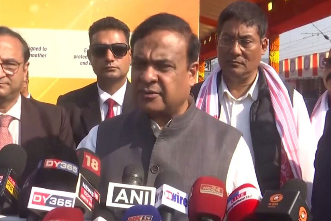 "Very big achievement for us": Assam CM Sarma as PM Modi flags off Kolkata-Guwahati Vande Bharat sleeper express