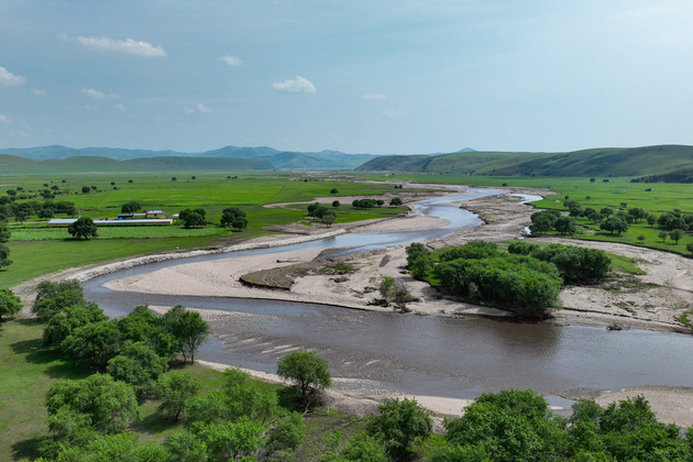 (EcoChina)CHINA-INNER MONGOLIA-PASTURE-SCENERY (CN)