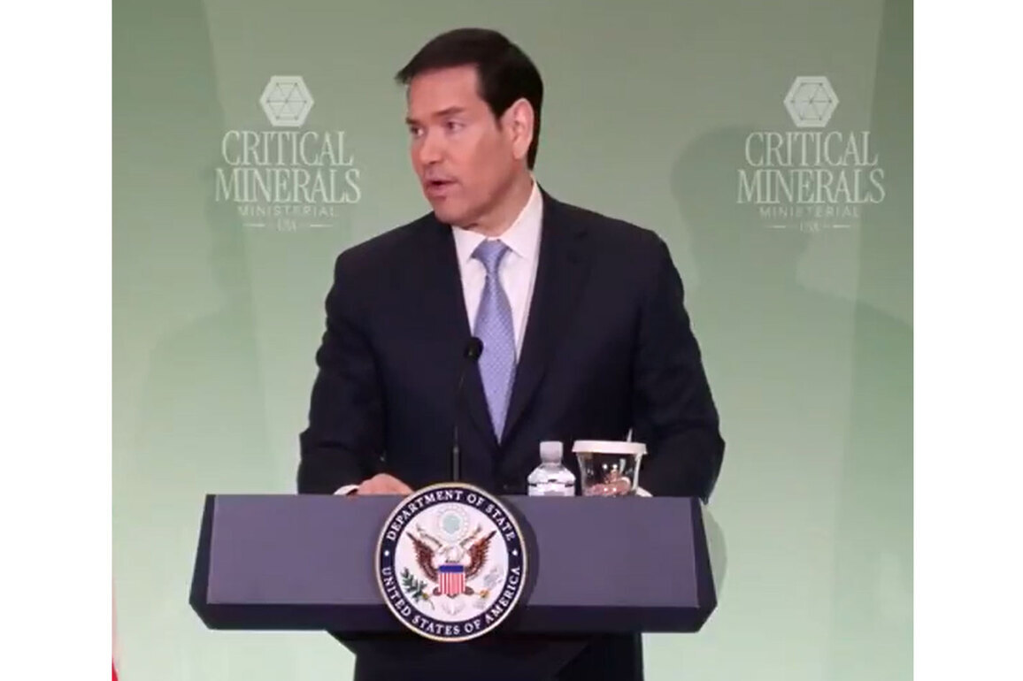 "Historic gathering" to secure critical minerals supply chains: US State Secy Marco Rubio