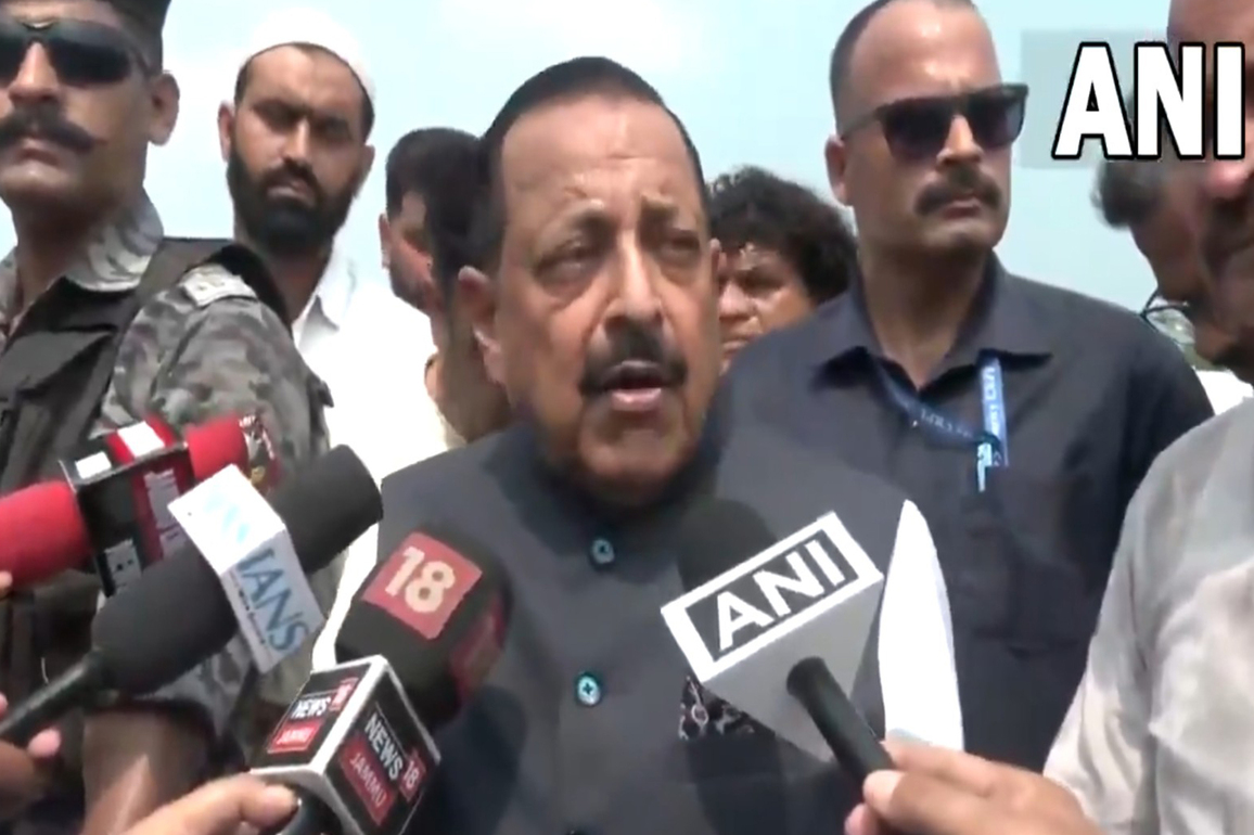 PM Modi monitoring situation in flood-hit Himachal, Punjab, J-K: Union Minister Jitendra Singh visits flood-affected Jammu