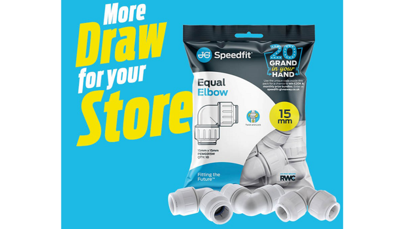 The promotion causing a commotion: 20 Grand in your Hand from JG Speedfit 
