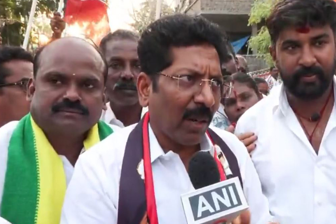 Tamil Nadu: AIADMK candidate P Saravanan slams DMK over poll promises while campaigning in Madurai
