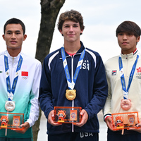 (SP)CHINA-CHENGDU-THE WORLD GAMES 2025-WATERSKI & WAKEBOARD-MEN'S-WAKE SURF SKIM-FINAL (CN)