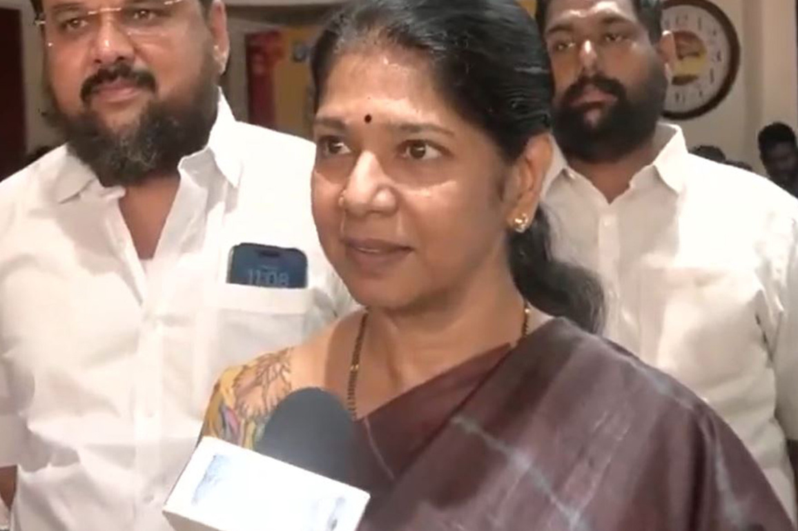 "DMK is going to be voted back to governance": Kanimozhi confident of party returning to power in Tamil Nadu
