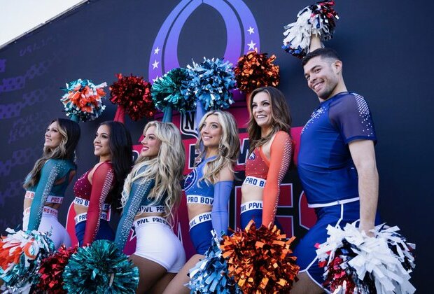 Patriots Cheerleader Driss Represents Squad at 2024 Pro Bowl Games