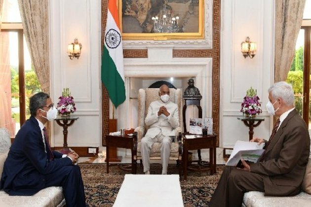 CJI Ramana, Justice UU Lalit meet President Ram Nath Kovind