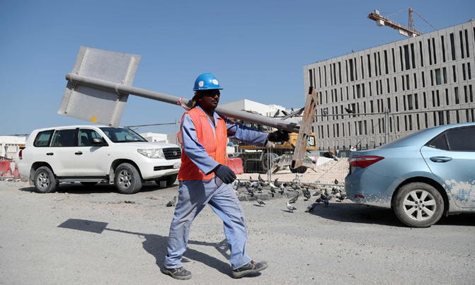 Migrant stadium workers to be refunded recruitment fees by Qatar Migrant stadium workers to be refunded recruitment fees by Qatar