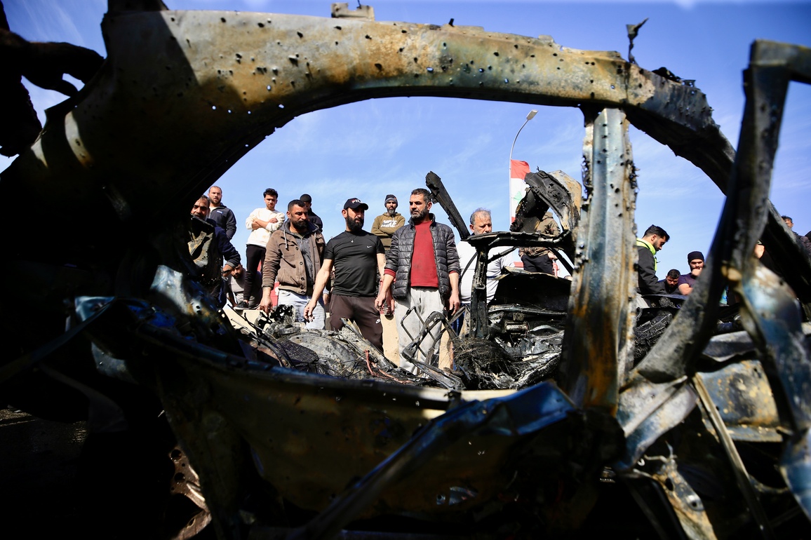 LEBANON-ANSARIYAH-ISRAELI AIRSTRIKES