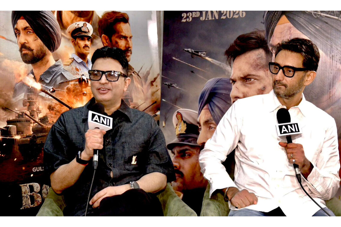 "Aap zyada idhar udhar ja nahi sakte..": Bhushan Kumar, Anurag Singh on reimagining the "iconic" 'Border 2'