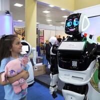 IRAQ-BAGHDAD-TELECOMMUNICATION-INFORMATION-EXHIBITION
