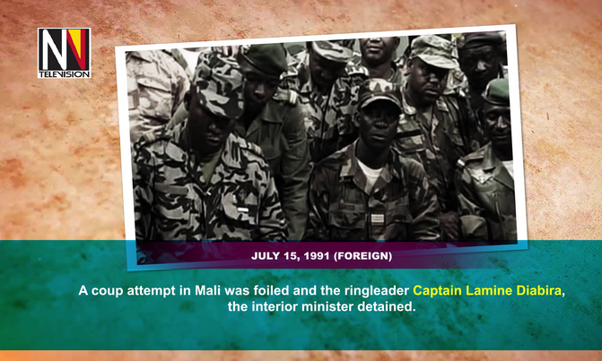 Today In History - Coup attempt foiled in Mali Today In History - Coup attempt foiled in Mali