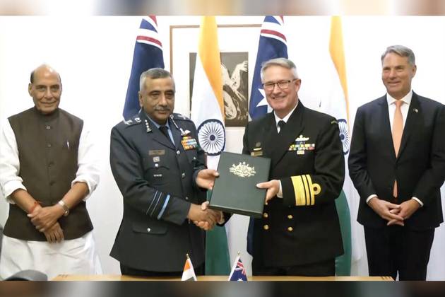 India-Australia sign key defence agreements