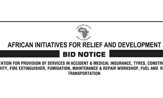 African lnitiatives for Relief and Development (AIRD) African lnitiatives for Relief and Development (AIRD)
