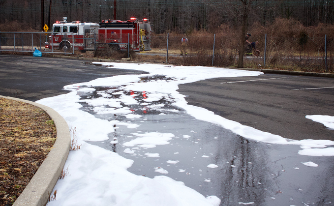 Aqueous film forming foam used to fight flammable liquid fires have contaminated drinking water with PFAS in the US | Credit: iStock