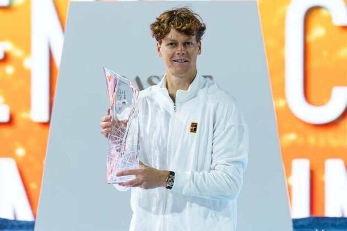 Jannik Sinner captures 6th straight ATP Masters 1000 title