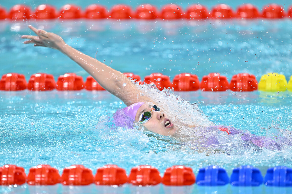 (SP)CHINA-15TH NATIONAL GAMES-SWIMMING-WOMEN'S 200M BACKSTROKE-FINAL (CN)