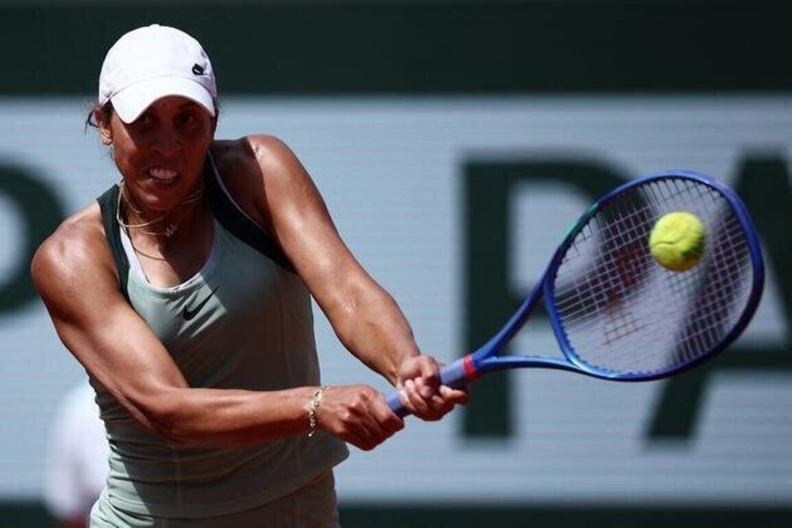 Madison Keys, last U.S. woman remaining, bows out of French Open