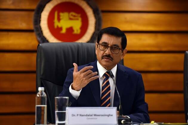 SRI LANKA-CENTRAL BANK-PRESS CONFERENCE