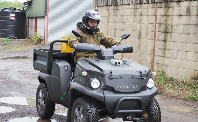 Looks like a quad, but the Paxster eCompactAir is a battery-powered alternative that is straightforward to drive and quiet. 