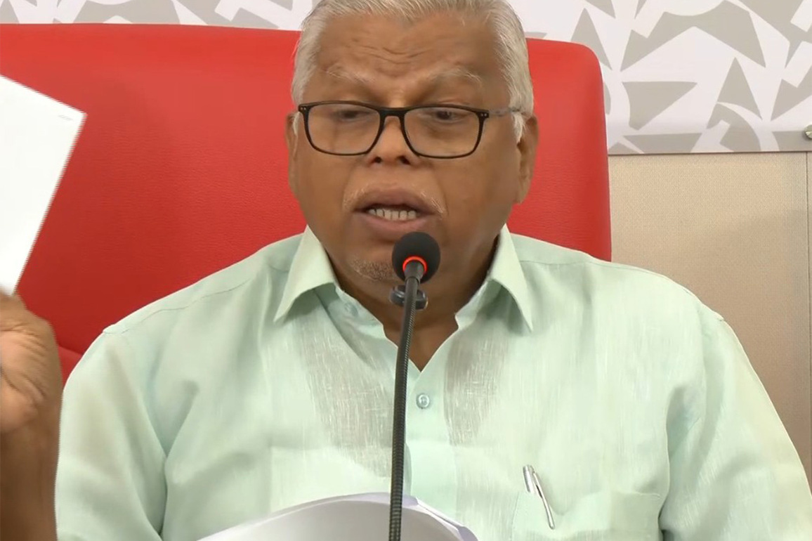 UDF-BJP spreading false propaganda, ignoring development: CPM's MV Jayarajan