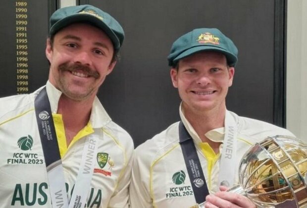 Centurions Steve Smith, Travis Head celebrate World Test Championship final win in style